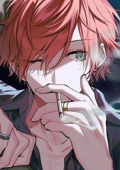 いつもの喫煙所で。《lrn》