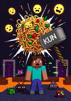 焼きそば vs クリエ ～マイクラ内最終戦争～