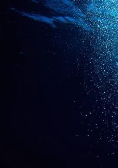 海に溺れる少女