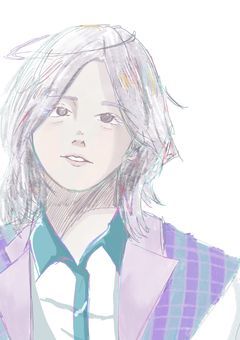 ミセスのイラストです