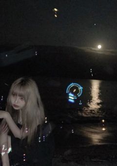月の物音　。