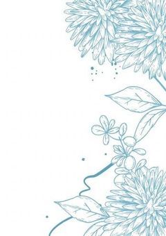 無色の花に色彩を