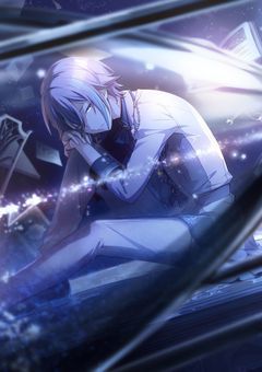 首輪でつながれた"ペット"ちゃん。