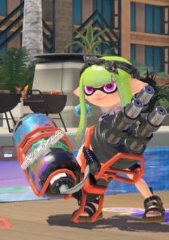 #骨の悪魔の契約者、スプラ世界で無双中な件。