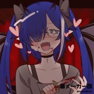 💙初裏🖤 #低浮女子 #1日一回吐きガールさんのアイコン画像