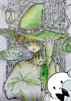 あかうんとのお絵描き投稿