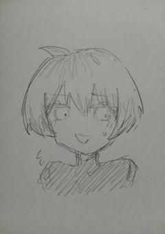 描いたイラスト載せる2