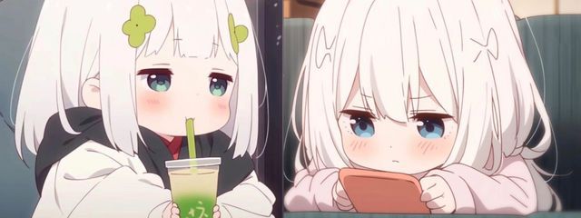 ゆずれもん♯るりとペア画中さんの壁紙画像