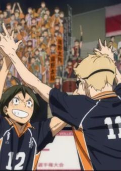 【HQ】秀才少女と二人の幼馴染