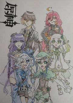 夜月のお絵かき部屋