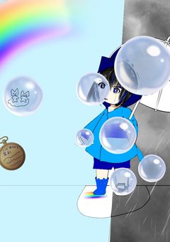 時と雨を駆ける少女