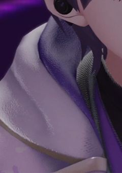 【knmt】紫色の空に，1つの傘。