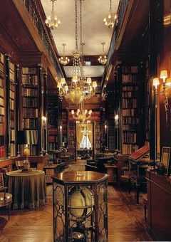 時計塔の大図書館
