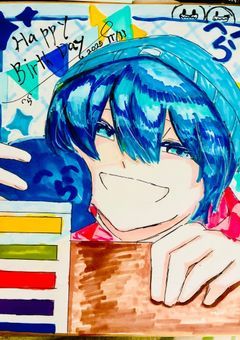 実況者イラスト