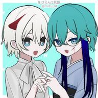 汐幽月うみ‎🤍🫧🌙@ペア画(^з^) -☆さんのアイコン画像