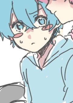 青受け イラスト‪‪.*･ﾟ