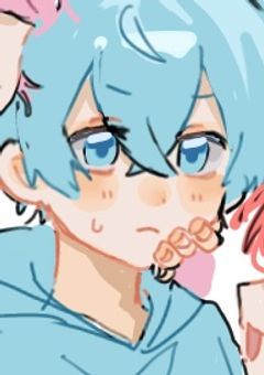 青受け イラスト‪‪.*･ﾟ