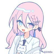 七葉　キャラデザカキカキ＿φ(￣ー￣ )中さんのアイコン画像