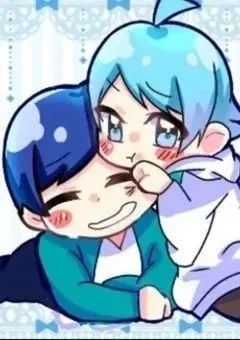 不仲な水色甘えて来るんですが！？