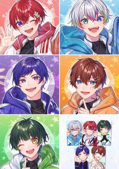 キラキラアイドル歌い手グループ、グループ内恋愛に発展してました(夢主ちゃん受けのやつかくよ〜)