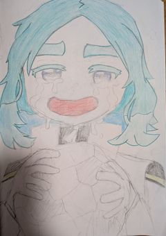 イナズマイレブン落書きとイラスト(保母雲明くん)