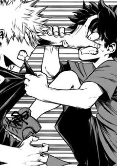 緑谷くんと爆豪くん