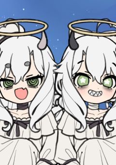 双子の天使の日常