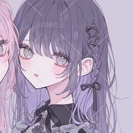 夜兎茉雲優 @めいどちゃんと無限にペア画ちゅ〜さんのアイコン画像