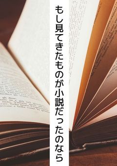 もし見てきたものが小説だったのなら