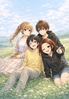 【オリジナル】青い空を追いかけよ、少年少女。