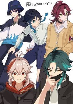 テイワット学園には6人のモテ男子がいるようで…？