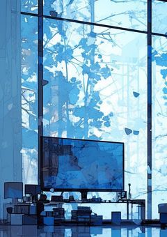 　深夜のポーズ画面 .　