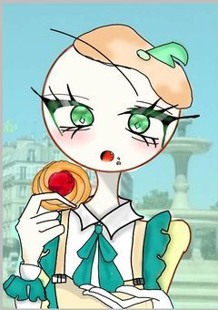 #   『宝石を食べているあの子』 .