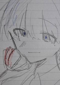 お絵かきしてます【 高校生 ver 】