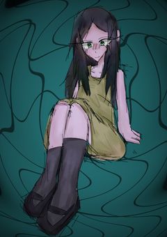 【イラスト部屋‼️】蜘蛛の巣に狂ったｶﾘｼﾞｬﾅﾘ