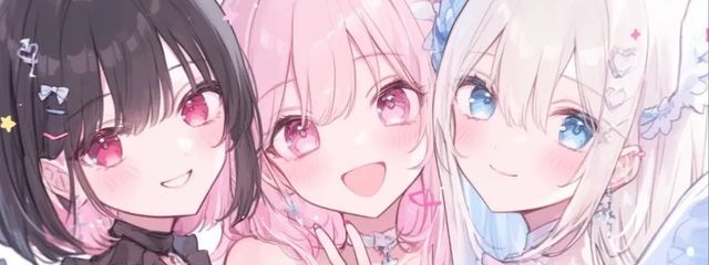 マイ@ハーデンベルギアちゃんと@ミヤビとペア画中さんの壁紙画像