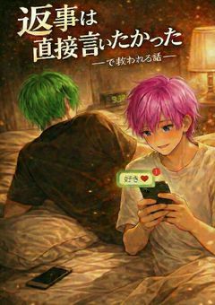 『勢いで「好きかも」って送って既読ついた瞬間から、寝れないまま現場で目逸らされて終わったと思ったら、最後に「返事は直接言いたかった」って救われる話』～a×s～