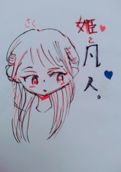 姫と凡人。