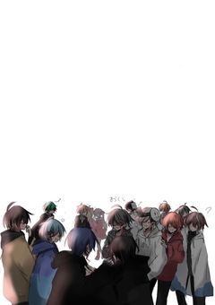 ちょっとあかん感じのイラスト（腐とかではない）