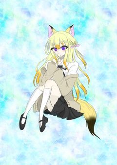 影の中のきつね