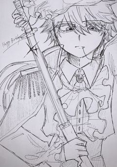 ただ桃源暗鬼の絵描いたよ☆