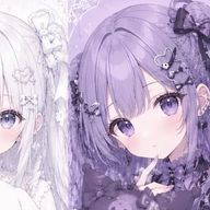 毒舌ぷりんせすの星華歌乃雫@らぶな桃色と白色の姫とペア画中さんのアイコン画像