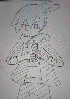 主のかいた絵を誰かに見てもらいたい部屋