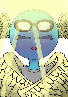 絵描く