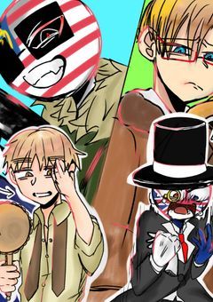 ヘタリアのイギリスとカンヒュのイギリスの中身が入れ替わちゃったお話