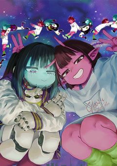 クール女子 警察と’’サイボーグ’’に 捕まりました