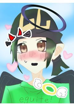 黄緑の嘘つき堕天使は今日も好かれる