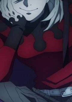 光に手を伸ばして、目を細めて.