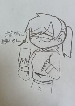 他の人のオリ職員さん&オリ司書さん描かせて(泣)