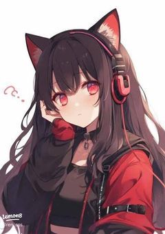 魔法をかけるねこと人間のハーフだよ~